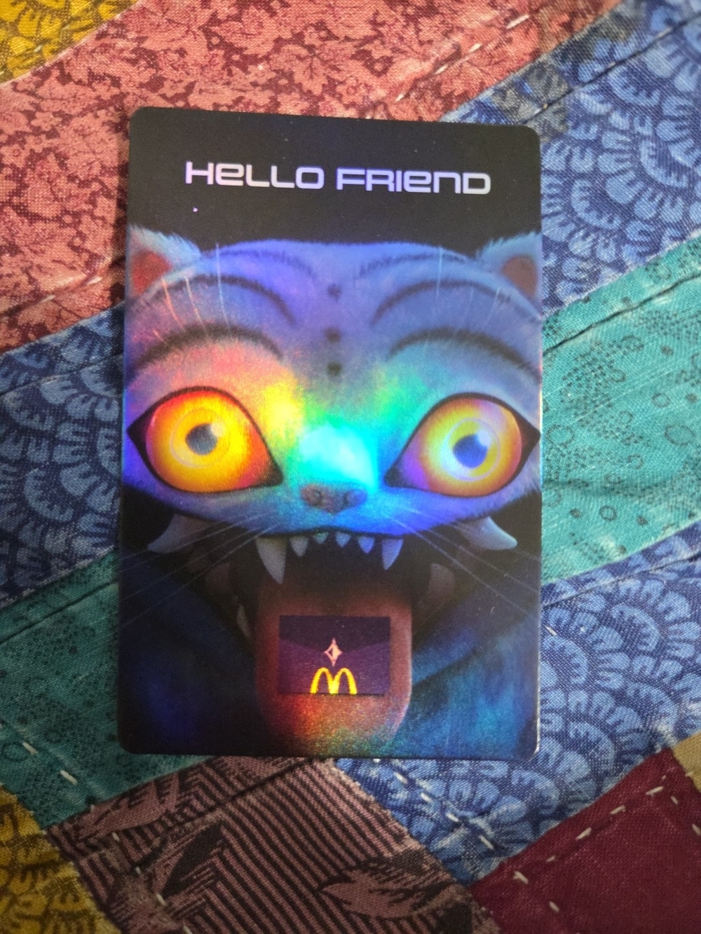 Derpy Tiger 2026 McDonald's KPop Demon Hunters Collab Photo Card